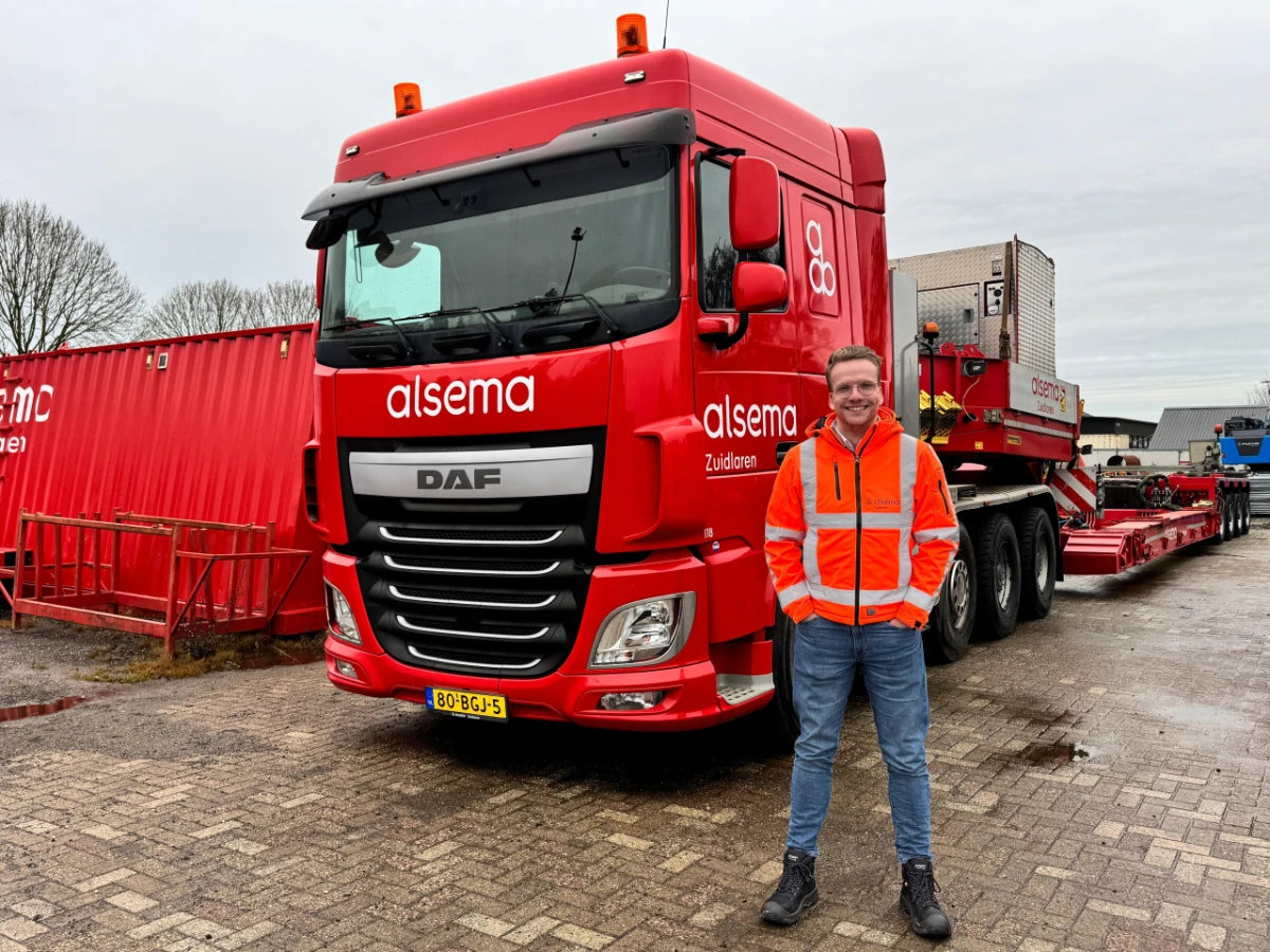 Dirix Veenstra bij Alsema