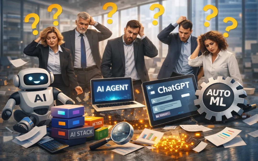 Waarom AI implementatie in bedrijven vaak mislukt (en het zelden aan de technologie ligt)