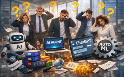 Waarom AI implementatie in bedrijven vaak mislukt (en het zelden aan de technologie ligt)